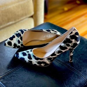 Nine West NWFlax animal print heels